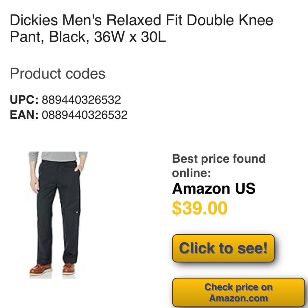 Black Men’s Relax Fit Pants. 
Smoke Free & excellent condition.